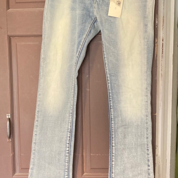 MNML jeans MENS 32" x 36" light wash blue denim NWT - Picture 1 of 8